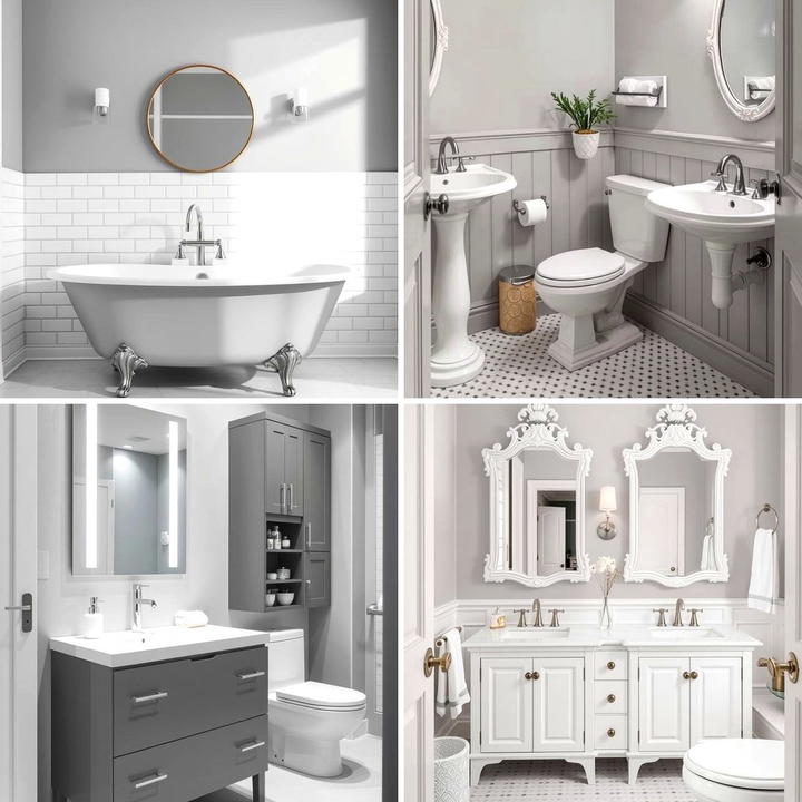 20 Green and Grey Bathroom Ideas for a Modern Look