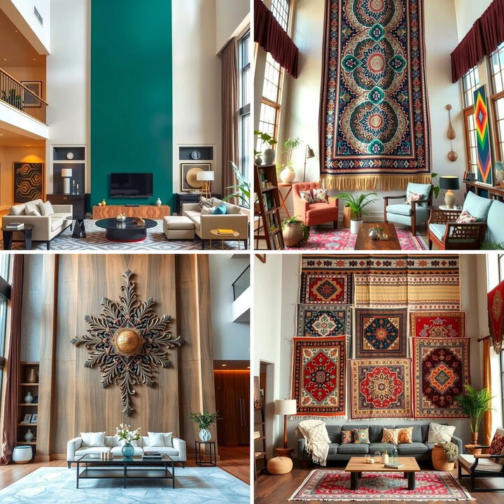 30 High Ceiling Wall Decor Ideas for Tall Interior Spaces - Recommendation For High Ceiling Decor