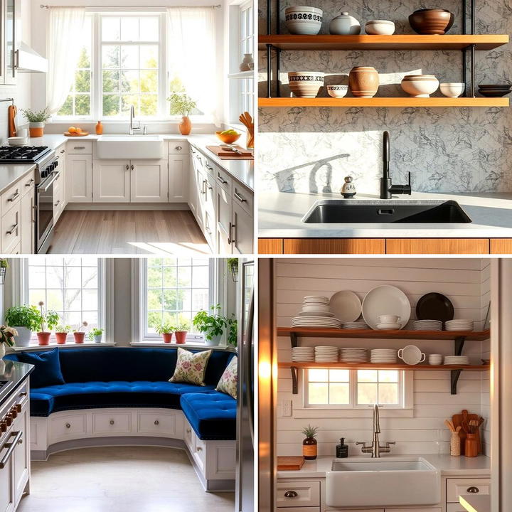Optimize Storage with Asymmetrical Kitchen Cabinets