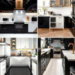 30 Luxe Black, White, and Gold Kitchen Ideas for Elegant Spaces