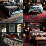 30 Moody Dark Boho Bedroom Decor Inspirations for Cozy Nights
