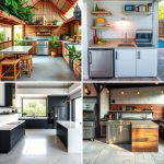 30 Pool House with Outdoor Kitchen Designs for Entertaining