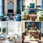 30 Refreshing Blue and Green Color Combos for Home Decor