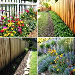 30 Simple Fence Line Landscaping Ideas for Curb Appeal