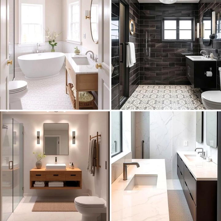 30 Small Master Bathroom Ideas for Efficient Luxury