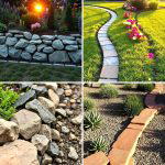 30 Stone Garden Edging Ideas for Defined Outdoor Spaces