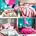 30 Teal and Pink Bedroom Ideas for Bold Modern Design