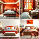 30 Warm Burnt Orange Bedroom Designs for Cozy Autumn Vibes