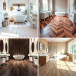 30 Wood Floor Ideas for Bathrooms: Warmth Meets Function