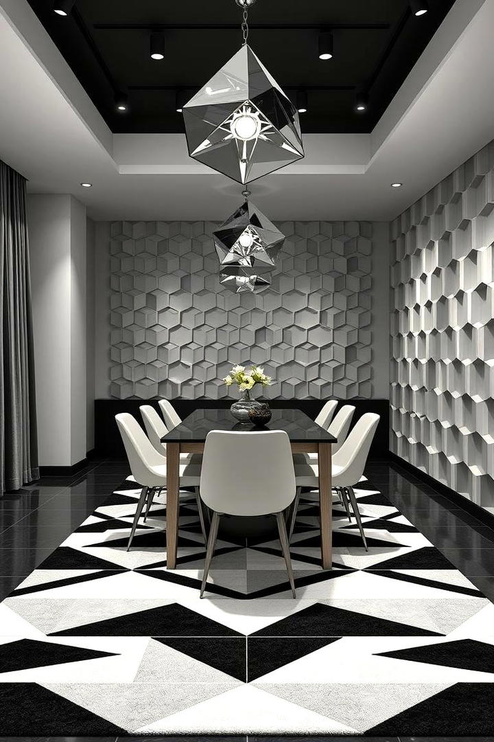 Abstract Geometric Patterns - 30 Hypebeast Room Decor Ideas