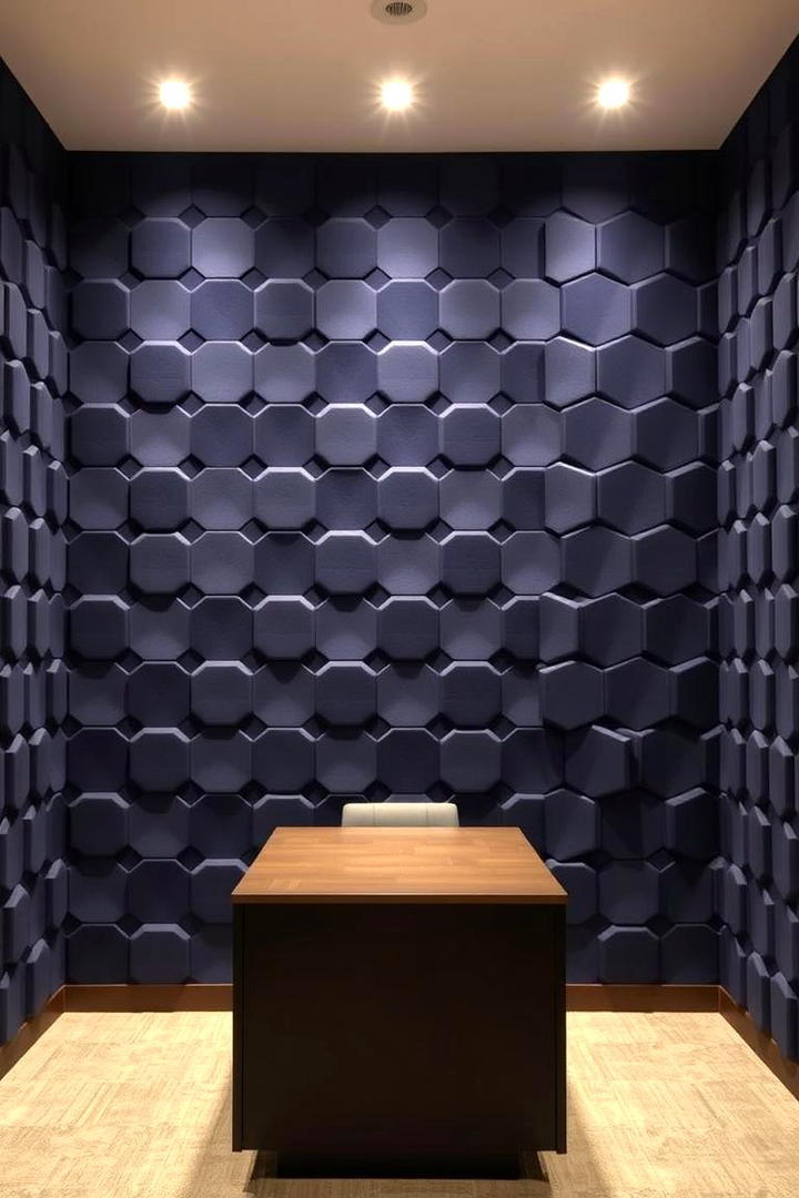 Acoustic Panels for Noise Reduction - 21 Modern Home Office Ideas