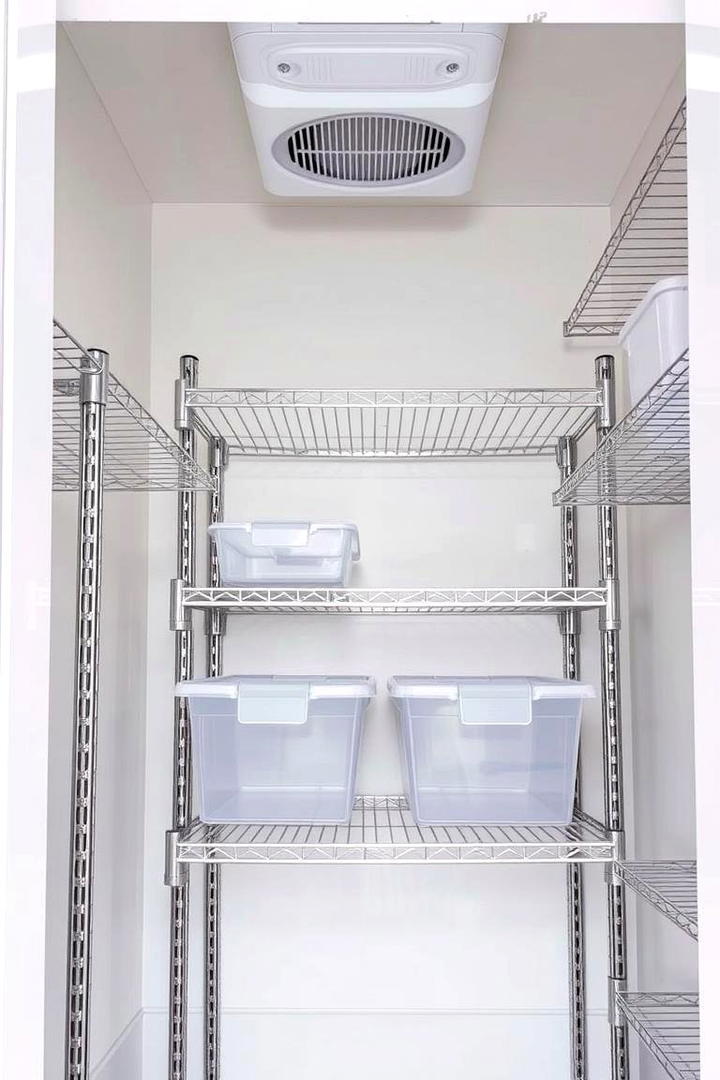 Adjustable Wire Shelving - 30 Closet Shelving Ideas