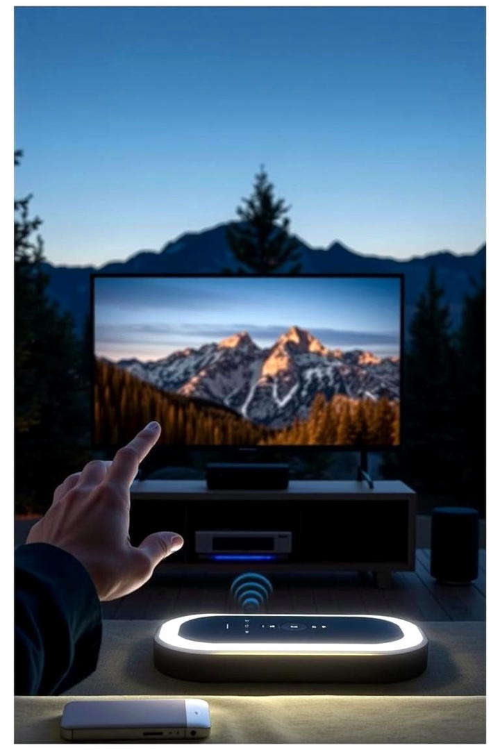 Advanced Remote Control Features - 30 Outdoor Tv Ideas