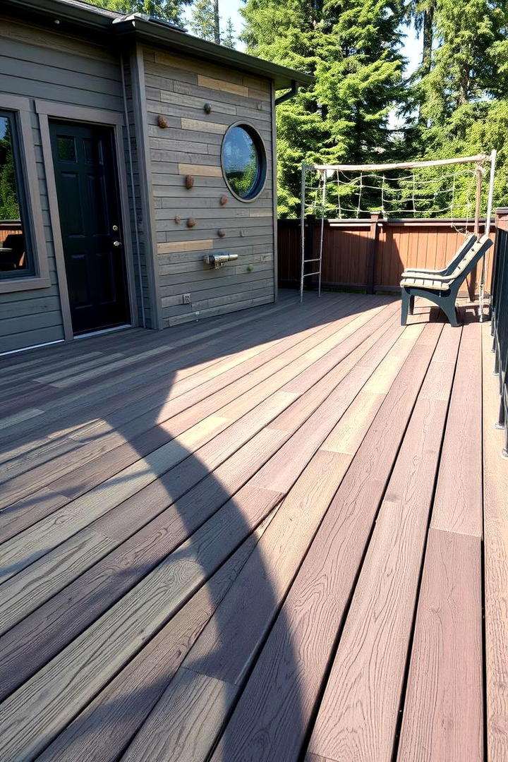 Adventurous Outdoor Composite Deck - 30 Composite Deck Ideas