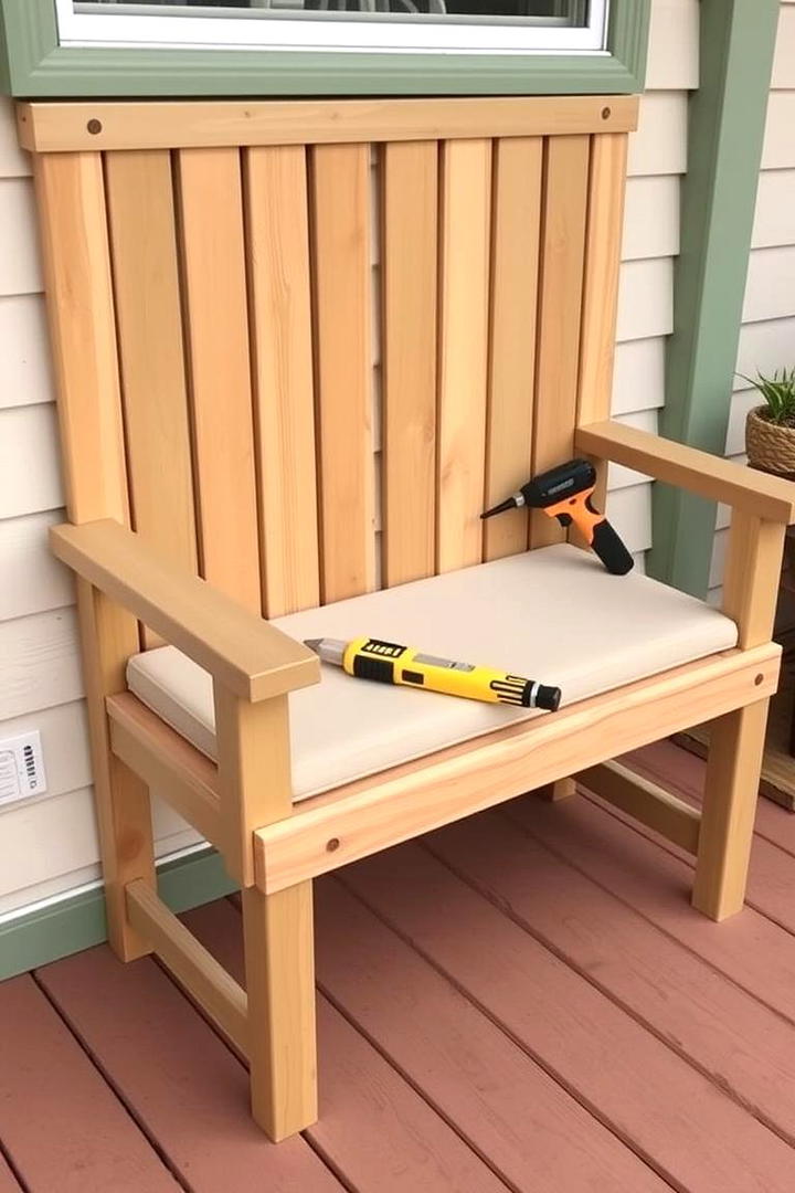 Affordable Built In Deck Seating Solution - 30 Built-in Deck Bench Ideas and Designs