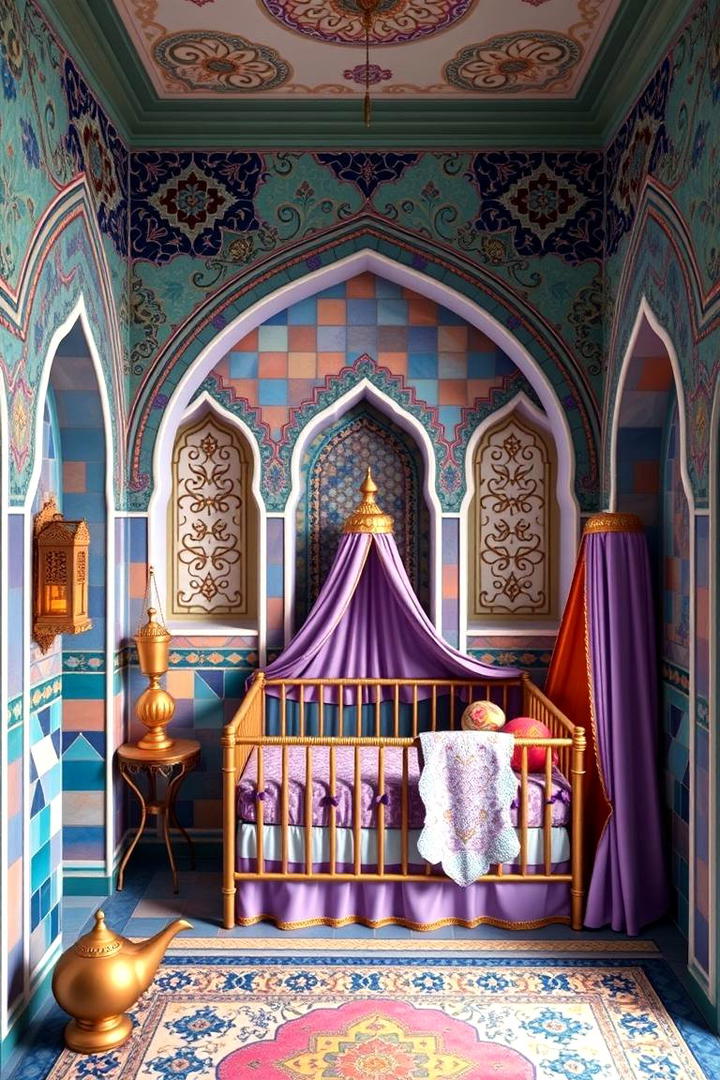 Aladdin Arabian Nights Nursery - 30 Disney Nursery Ideas