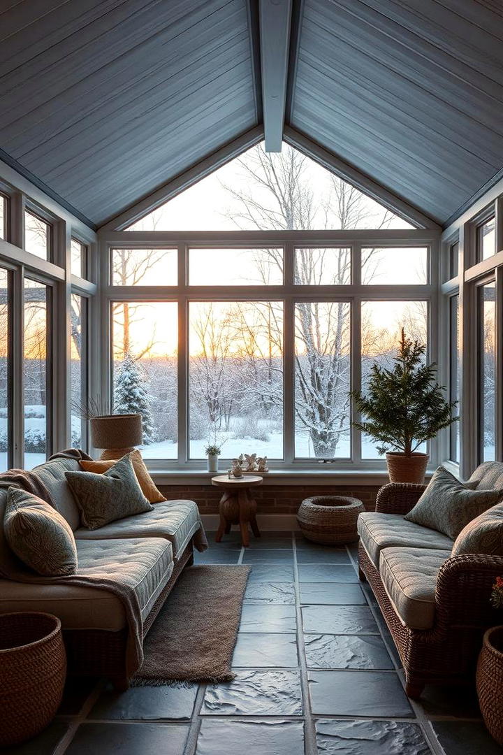 All Season Versatile Sunroom - 30 Small Sunroom Ideas