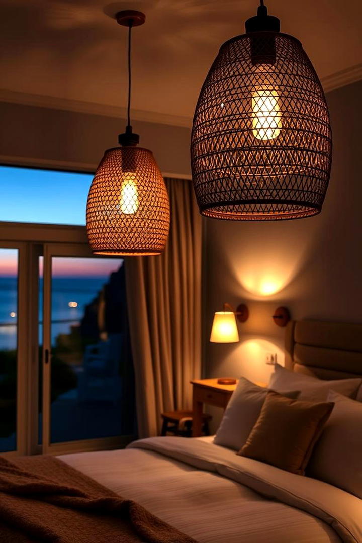 Ambient Lighting Fixtures - 21 Coastal Bedroom Ideas