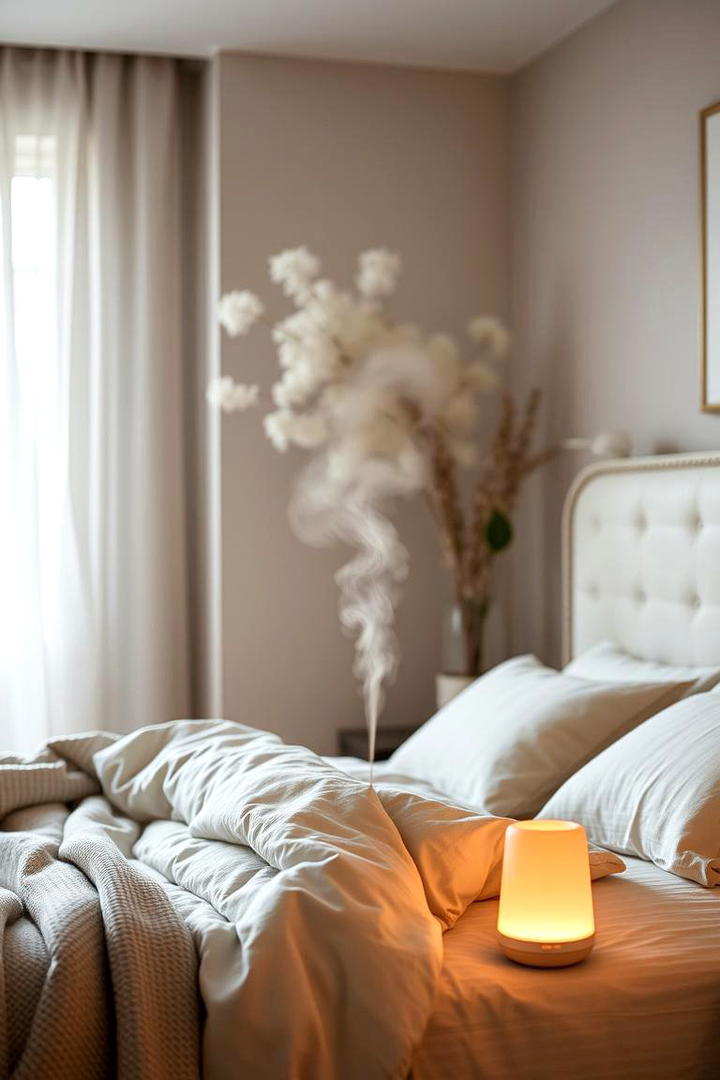 Ambient Scent Diffusers - 21 Cozy Bedroom Ideas