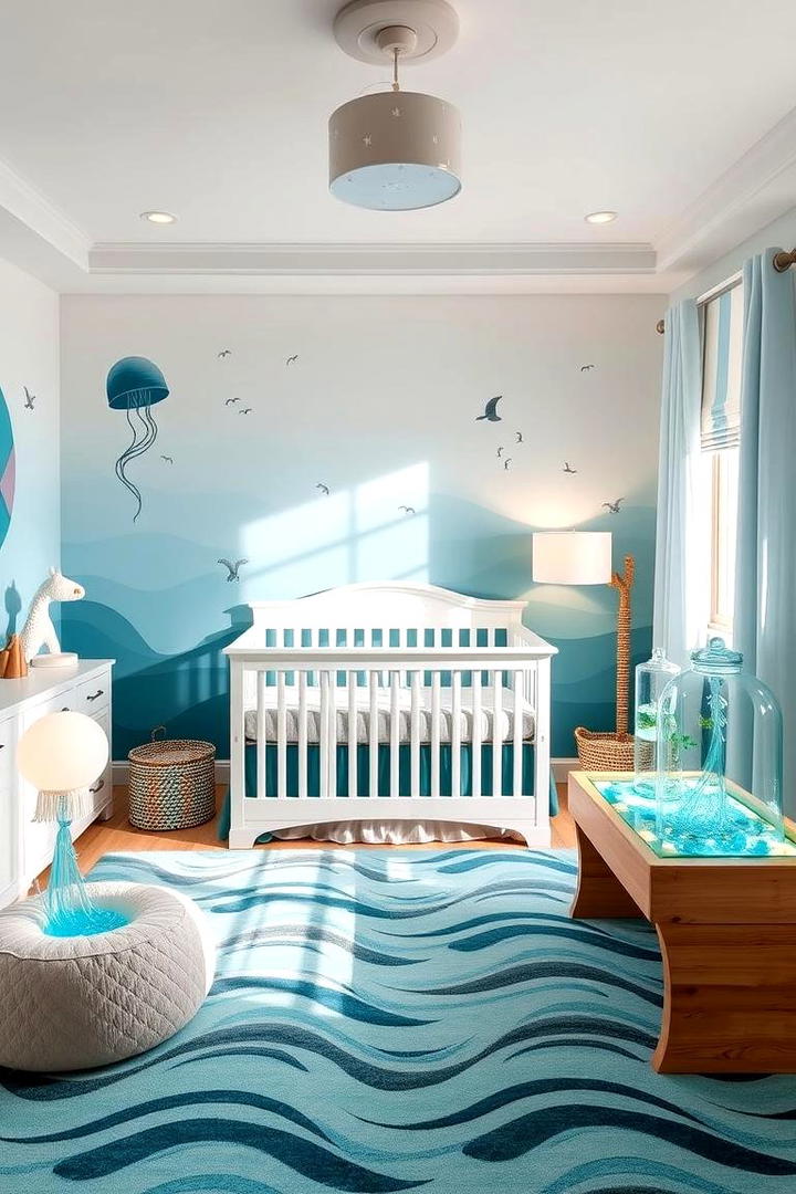 Aqua Ambiance - 30 Ocean-themed Nursery Ideas