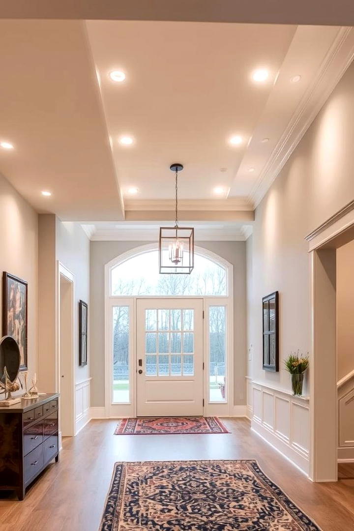 Architectural Recessed Lighting - 21 Entryway Lighting Ideas