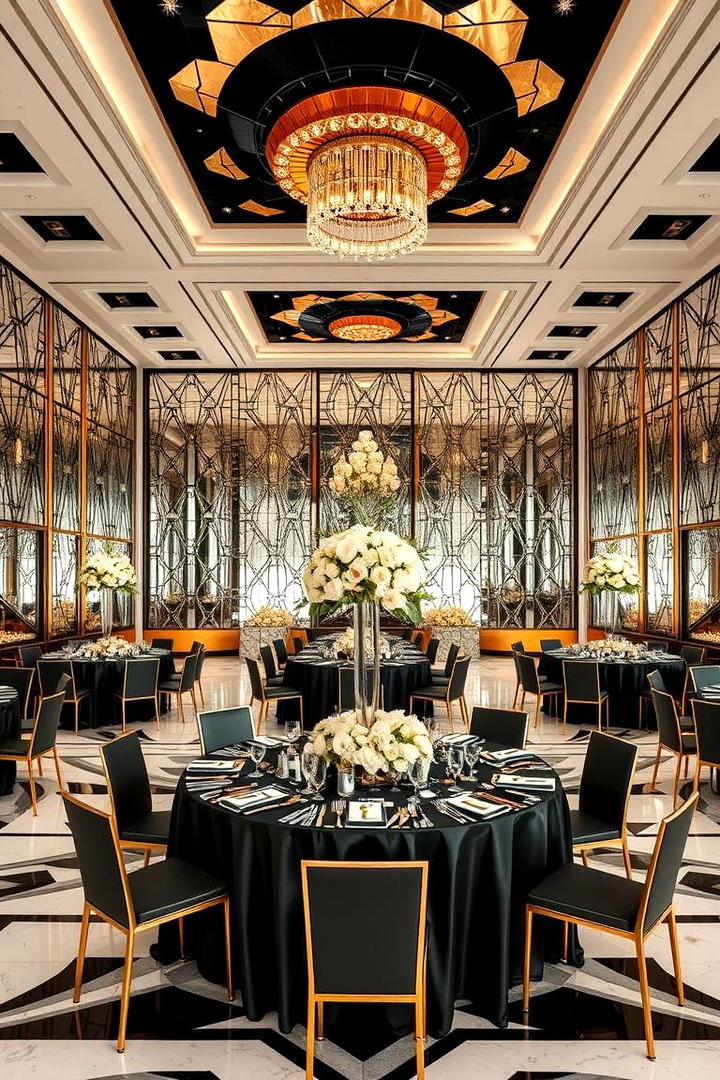 Art Deco Extravagance - 21 Wedding Decoration Ideas