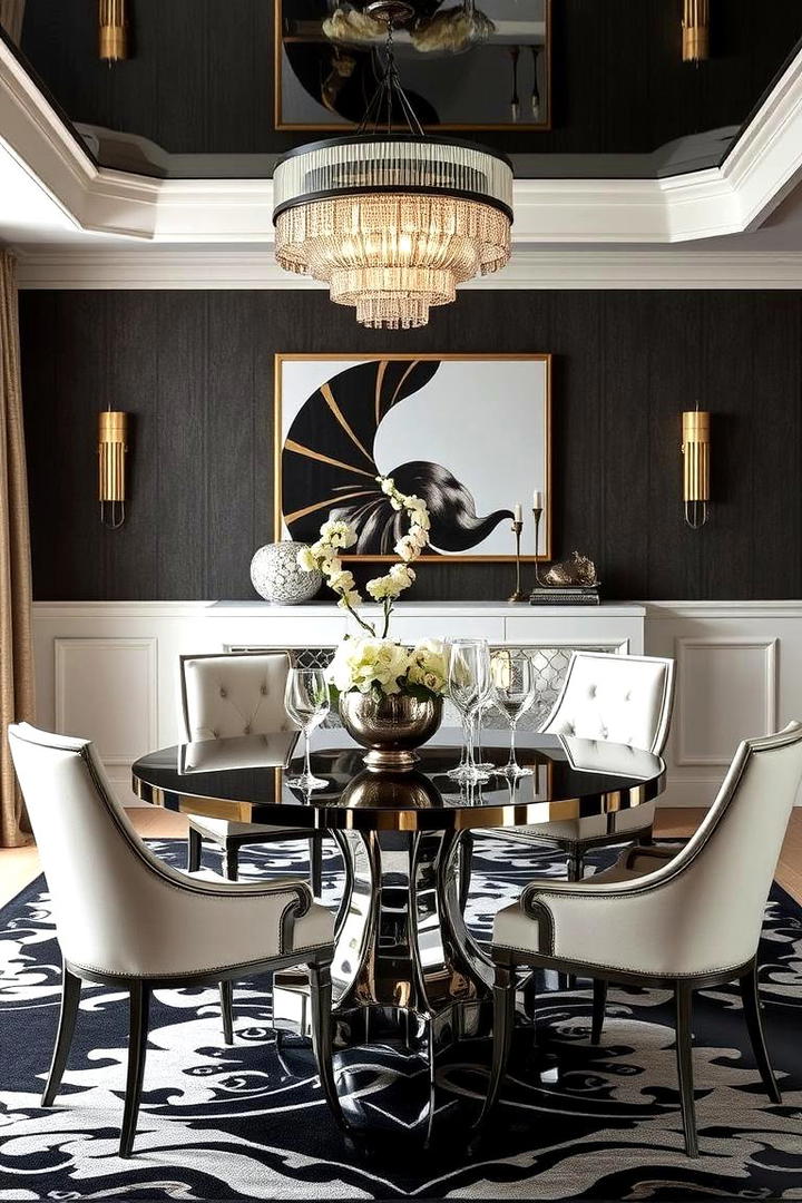 Art Deco Inspired Dining - 21 Formal Dining Room Ideas