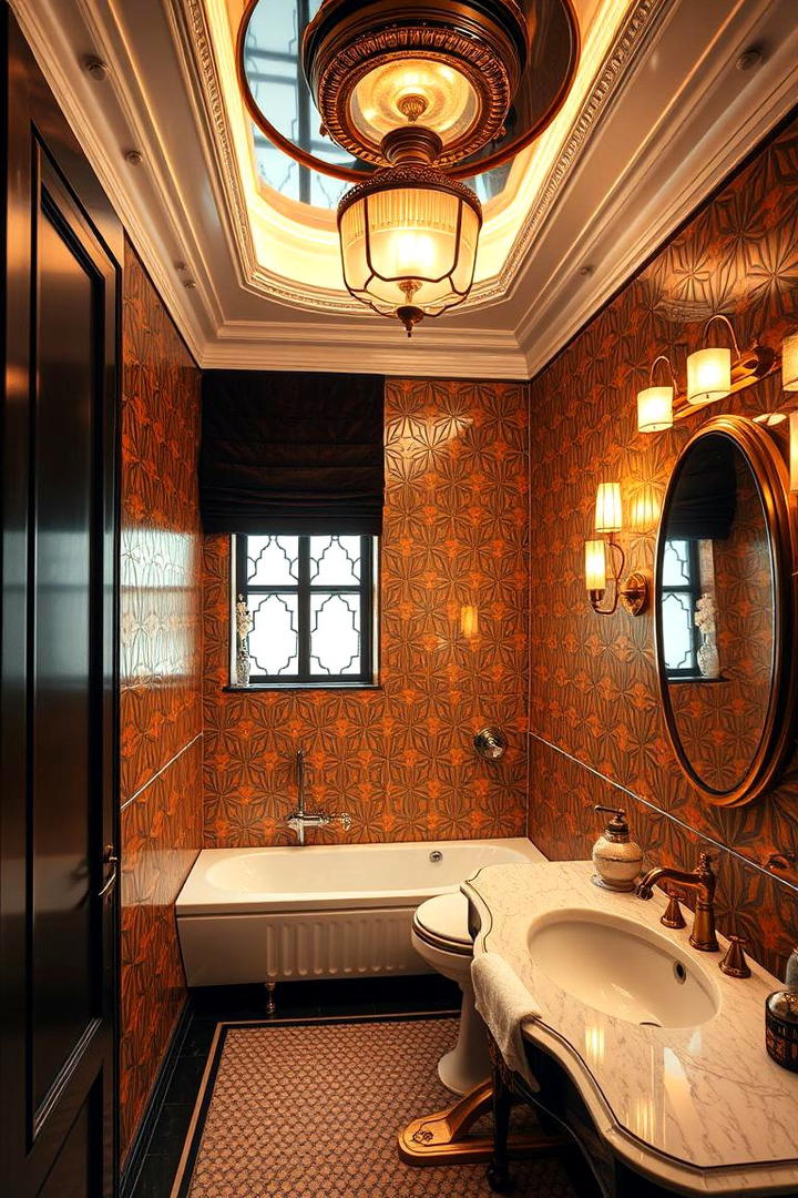 Art Deco Revival - 21 luxury bathroom ideas