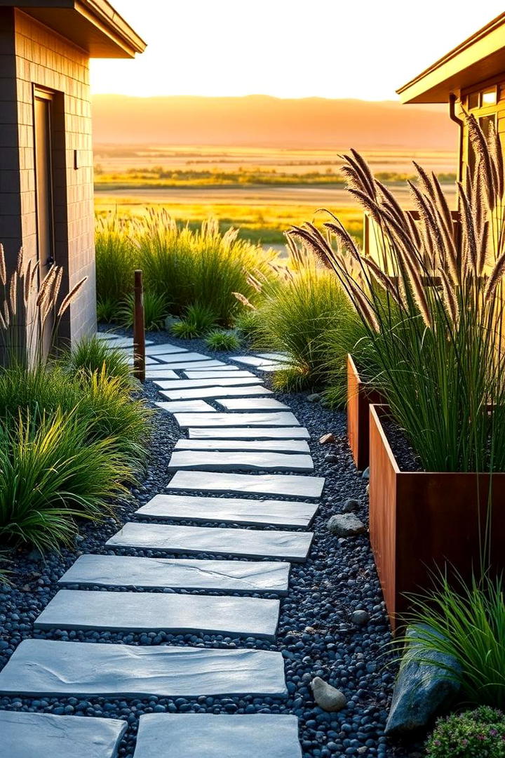 Artful Landscape Integration - 30 driveway entrance ideas