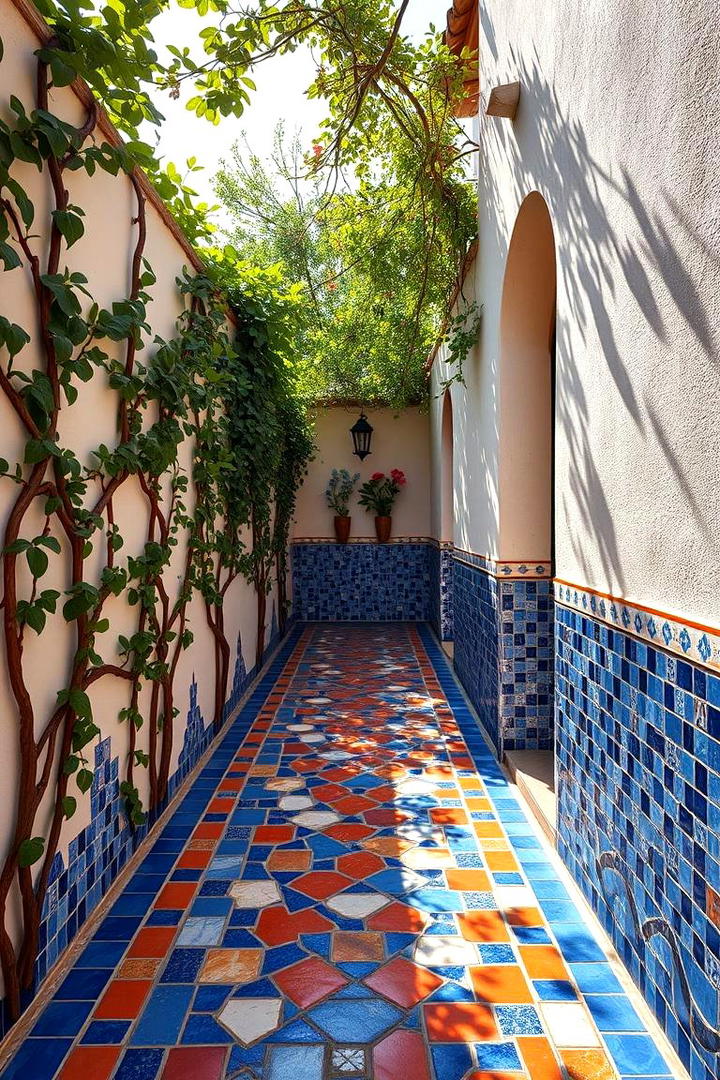 Artful Mosaic Walk - 30 Garden Path Ideas