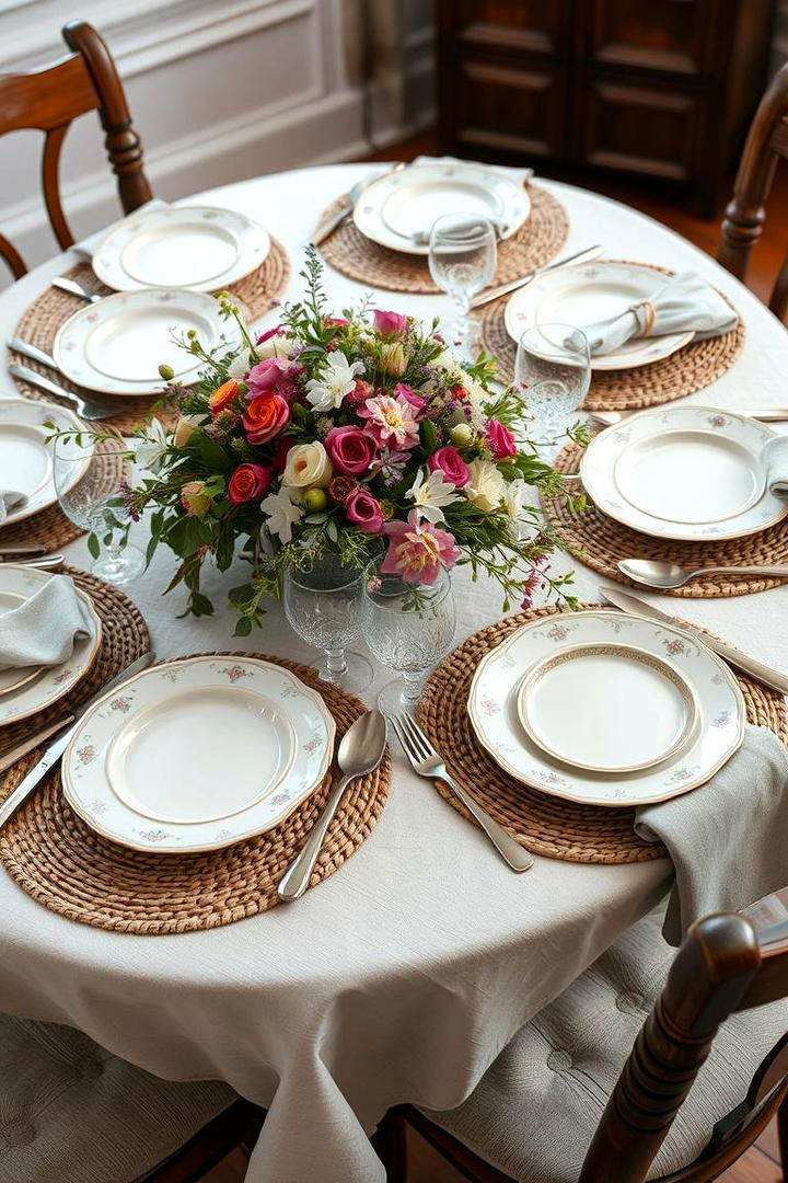 Artful Table Arrangements - 21 French Country Dining Room Ideas