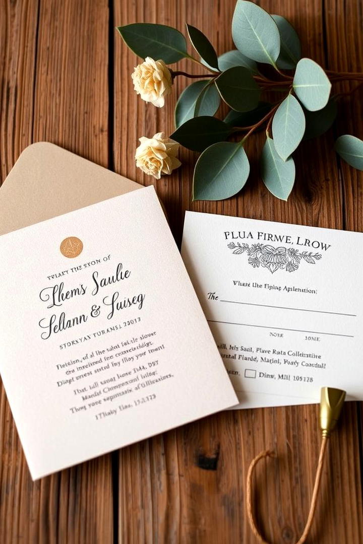 Artisanal Boho Wedding Invitations - 21 boho wedding ideas