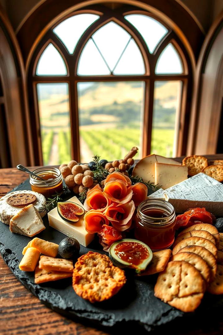 Artisanal Cheese and Charcuterie Board - 21 Wedding Food Ideas