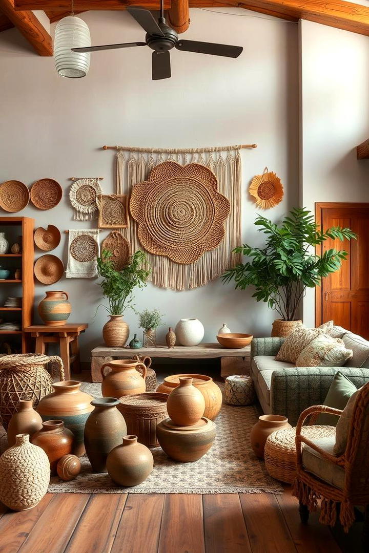 Artisanal Decor and Sage Inspiration - 30 Rustic Sage Green Living Room Ideas