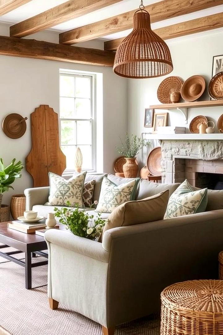 Artisanal Decor - 21 French Country Living Room Ideas