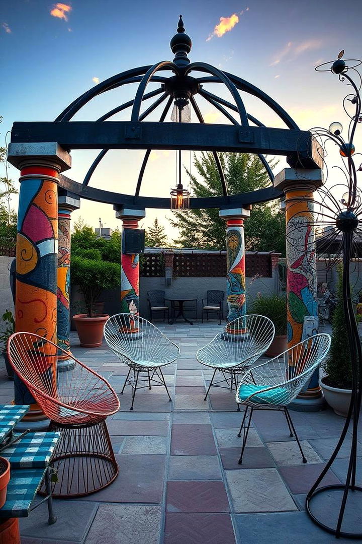 Artistic Expression Patio - 21 patio with a gazebo ideas