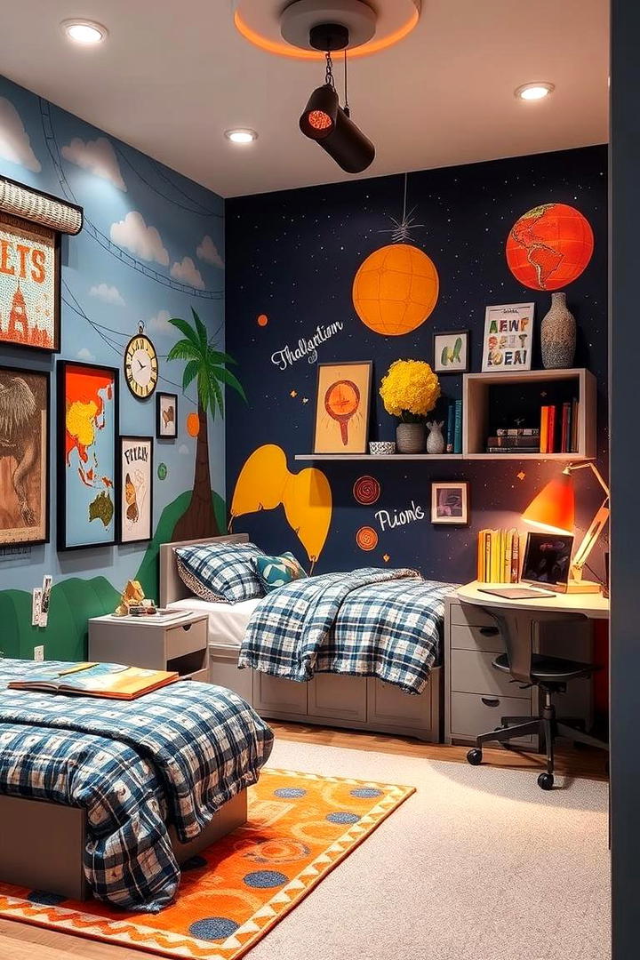 Artistic Expression Space - 21 Boys Room Ideas