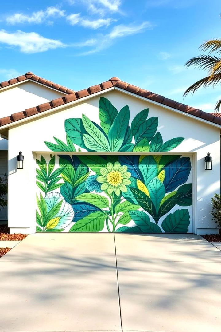 Artistic Exterior Murals - 21 Curb Appeal Inspiration for Ranch Homes