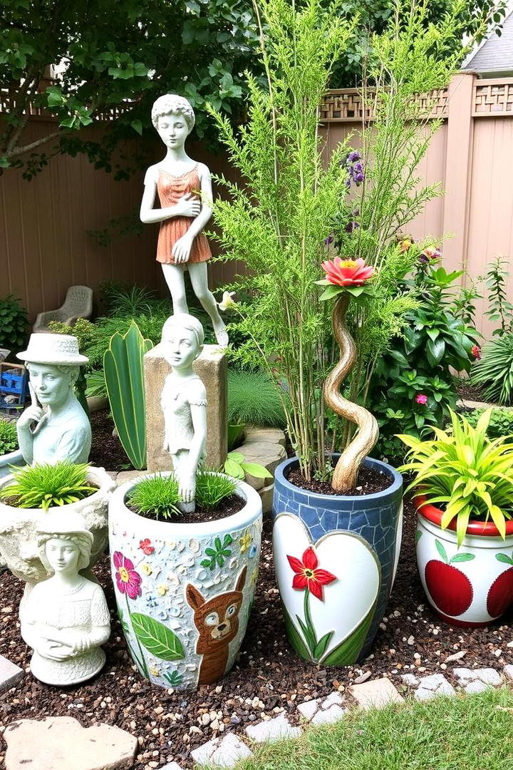 Artistic Garden Accents - 21 Backyard Ideas