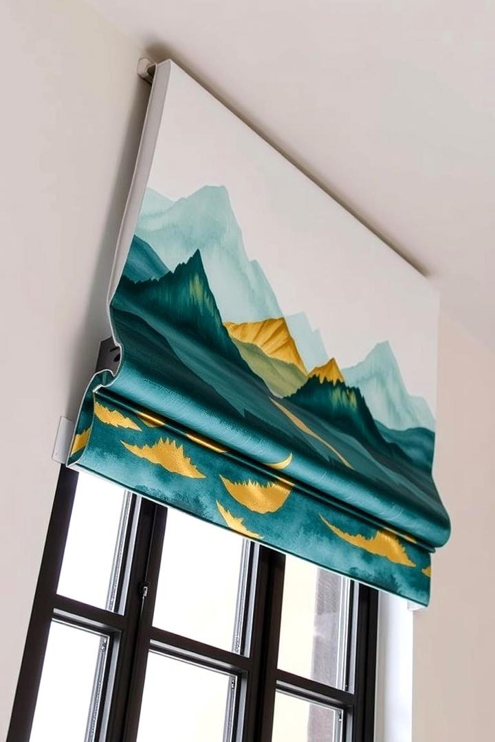 Artistic Murals - 21 Window Valance Ideas