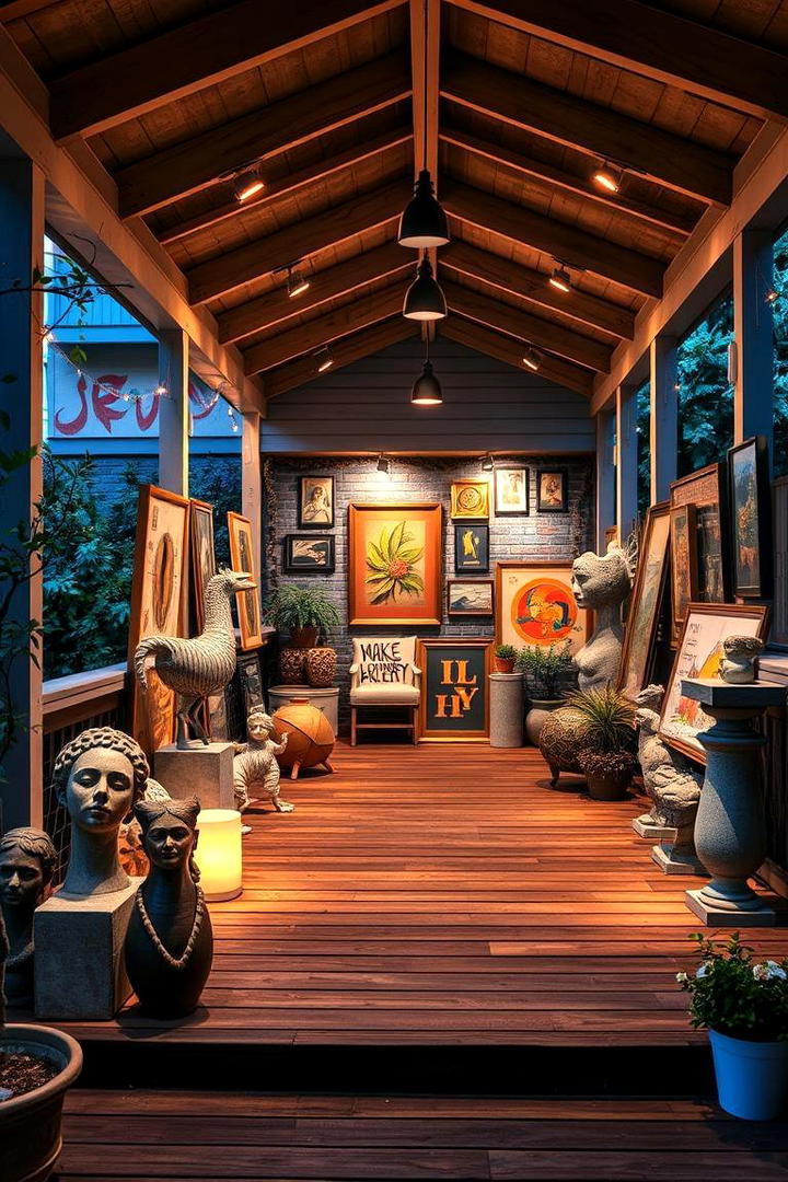 Artistic Outdoor Gallery - 21 Back Porch Ideas