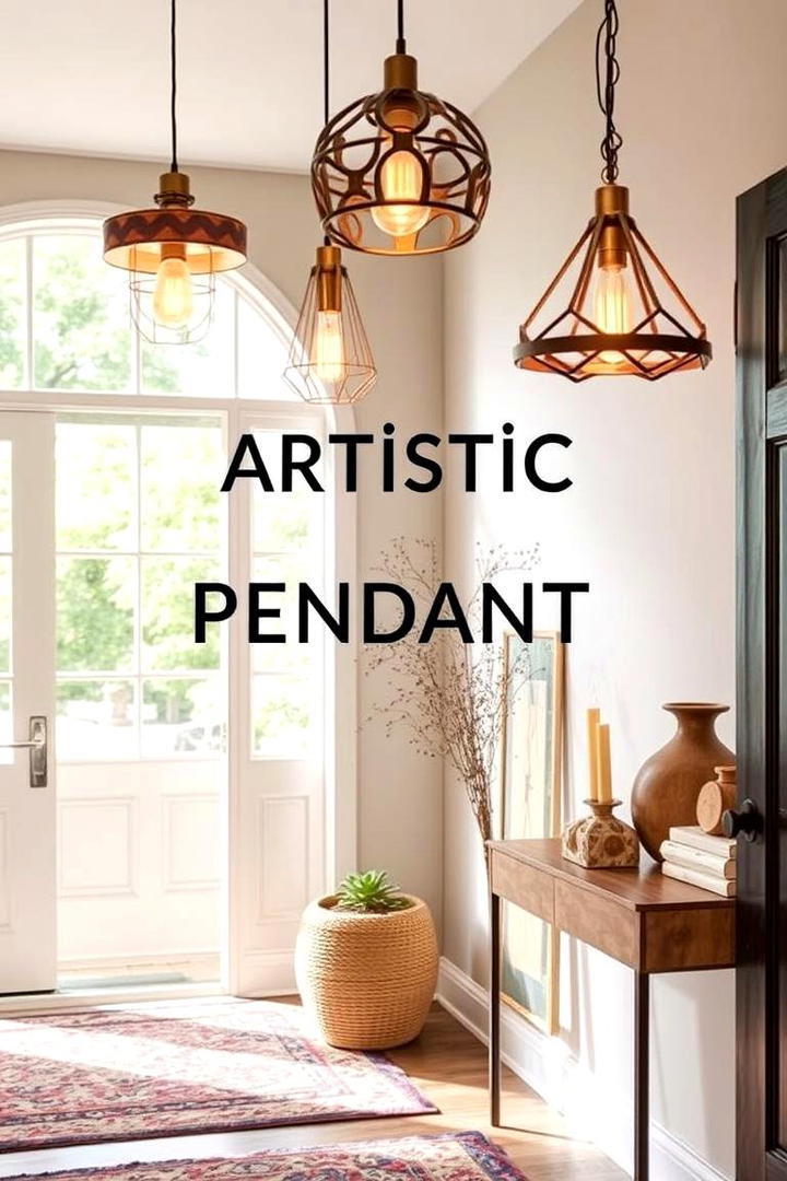 Artistic Pendant Lights - 21 Entryway Lighting Ideas