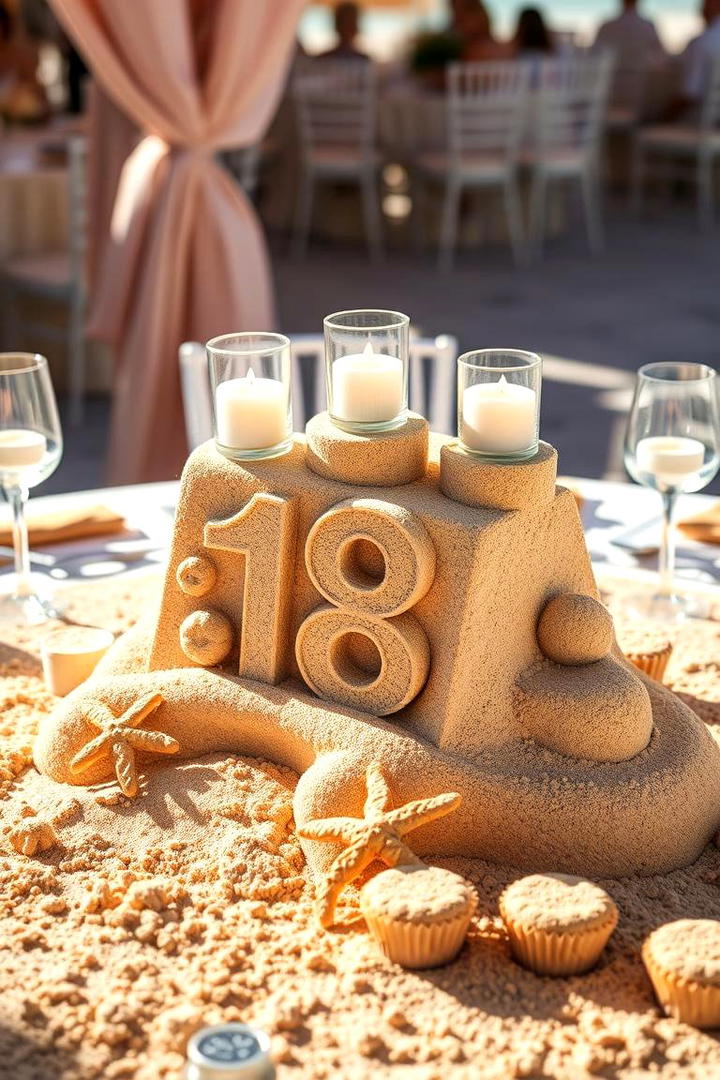 Artistic Sand Sculptures - 21 Beach Wedding Ideas