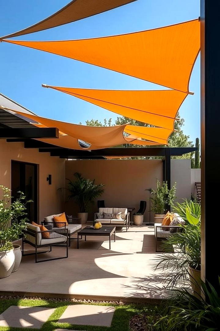 Artistic Shade Solutions - 21 Covered Patio Ideas