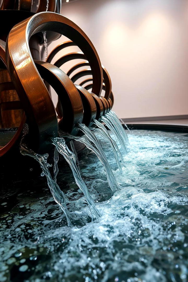 Artistic Water Sculpture - 21 Water Feature Ideas