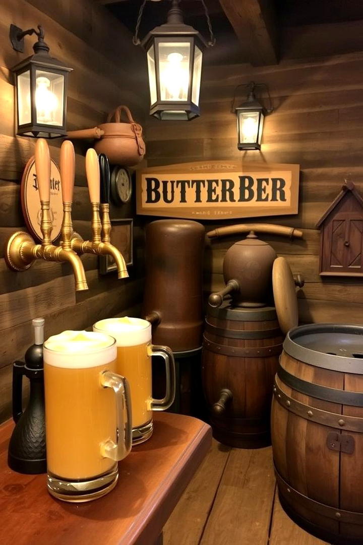 Authentic Butterbeer Bar Delights - 30 Harry Potter Wedding Ideas