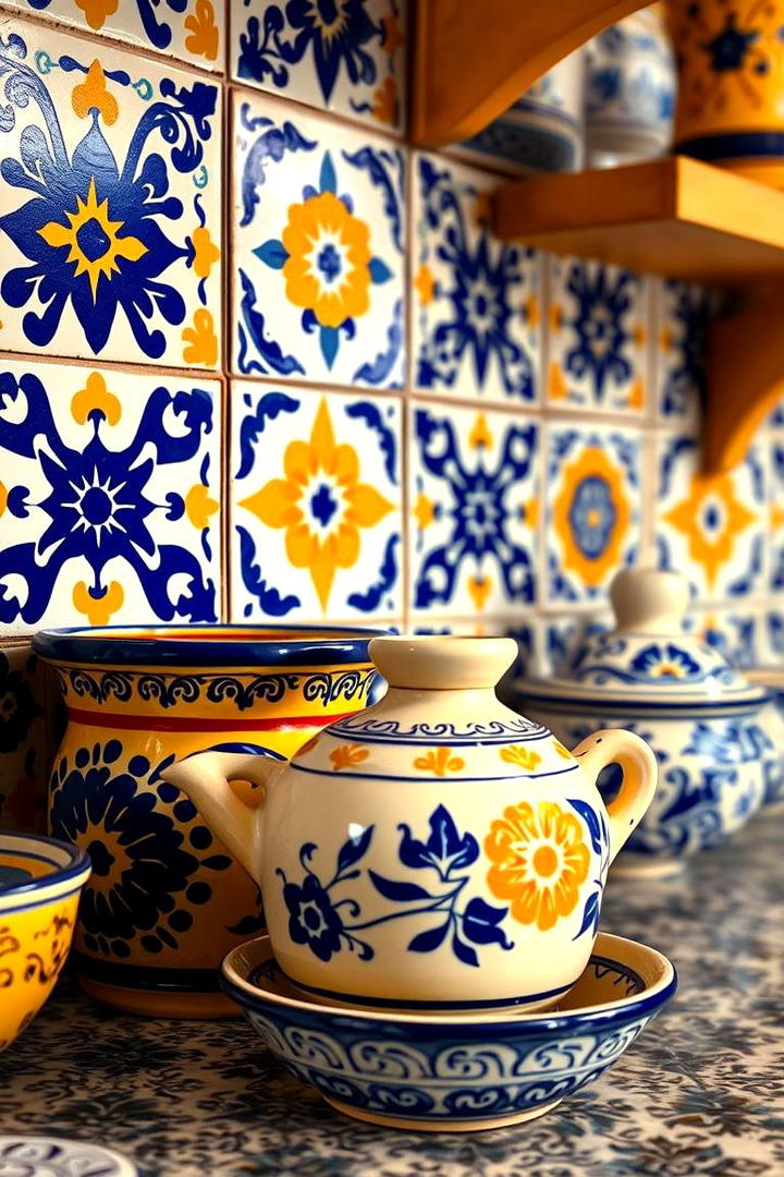 Authentic Spanish Tile Work - 30 Spanish Mediterranean House Ideas