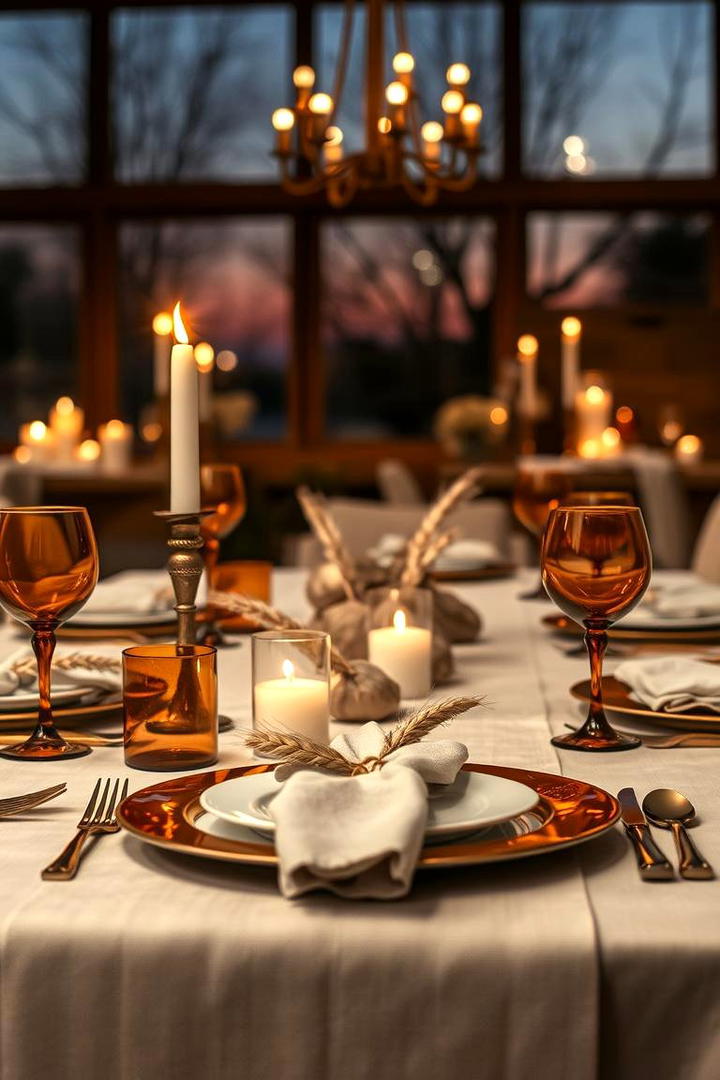 Autumn Table Elegance - 21 Thanksgiving Decor Ideas