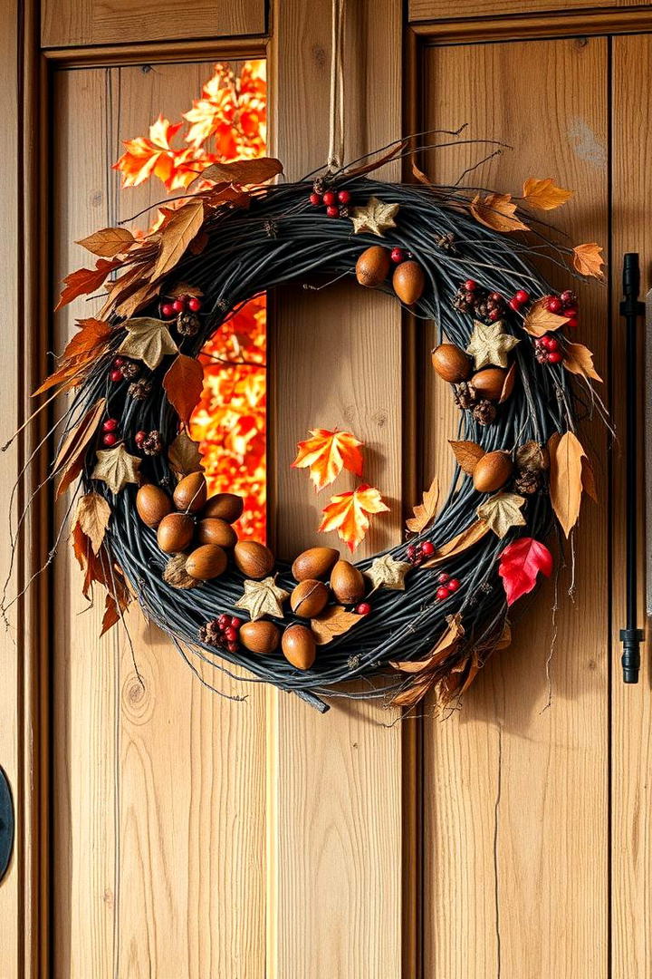 Autumn Wreaths and Garlands - 21 Thanksgiving Decoration Ideas