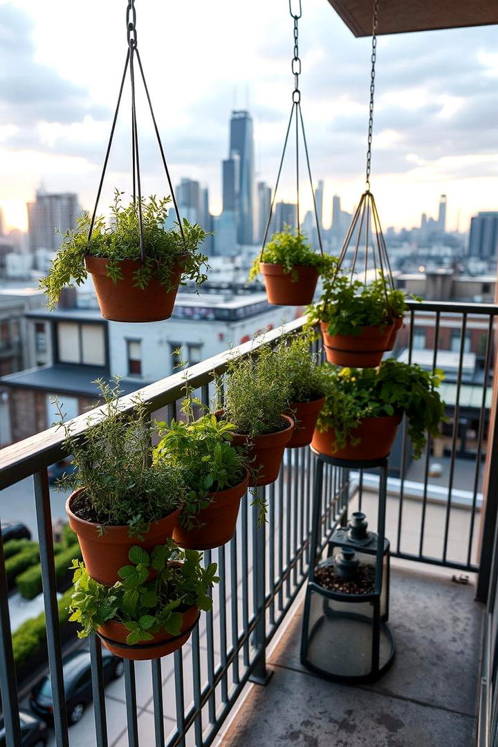 Balcony Herb Retreat - 21 Herb Garden Ideas